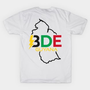 BDE Guyana Front Back T-Shirt